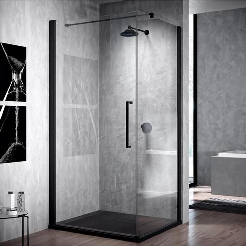 Aanbieding: Douchecabine Novellini Young G+F met Draaideur, Doe-het-zelf en Bouw, Sanitair, Douche, Nieuw, Ophalen of Verzenden
