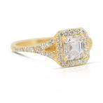 Bague de cocktail - 18 carats Or jaune - 1.34ct. tw. Diamant