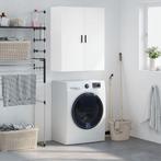 vidaXL Bovenkast 69,5x34x90 cm wit, Verzenden