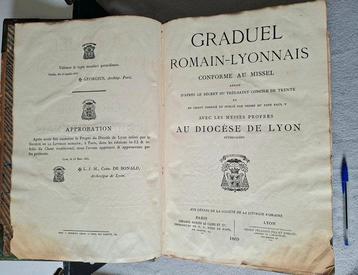 Diocèse de Lyon - Graduel Romain Lyonnais - 1869