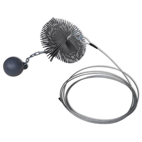 vidaXL Schoorsteenveegborstel rond Ø 15 cm, Doe-het-zelf en Bouw, Gereedschap | Handgereedschap, Nieuw, Verzenden