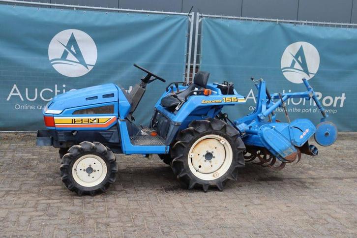 Veiling: Minitractor Iseki Landhope 155 Diesel 15pk met gron, Zakelijke goederen, Landbouw | Tractoren, Ophalen