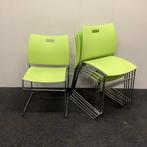 Complete set van 6 Casala Carver stoelen, lime groen -