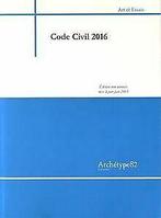 Code civil von Archétype 82  Book, Livres, Verzenden