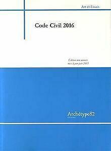 Code civil von Archétype 82  Book, Livres, Livres Autre, Envoi