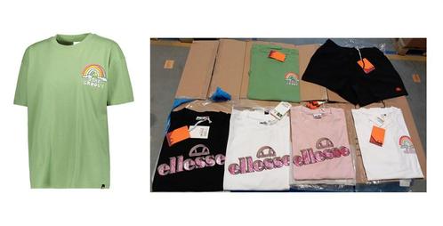 Partij Ellesse kleding te koop 510 stuks (T-Shirts en kor..., Vêtements | Femmes, T-shirts, Envoi