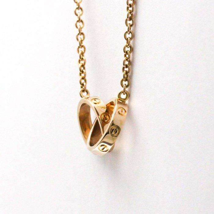 Cartier - Ketting met hanger Roze goud, Handtassen en Accessoires, Antieke sieraden