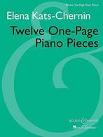 Twelve One-Page Piano Pieces 9781423466437, Livres, Verzenden