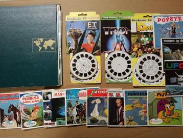 View-Master - 14 3-reel view-master sets + opbergmap