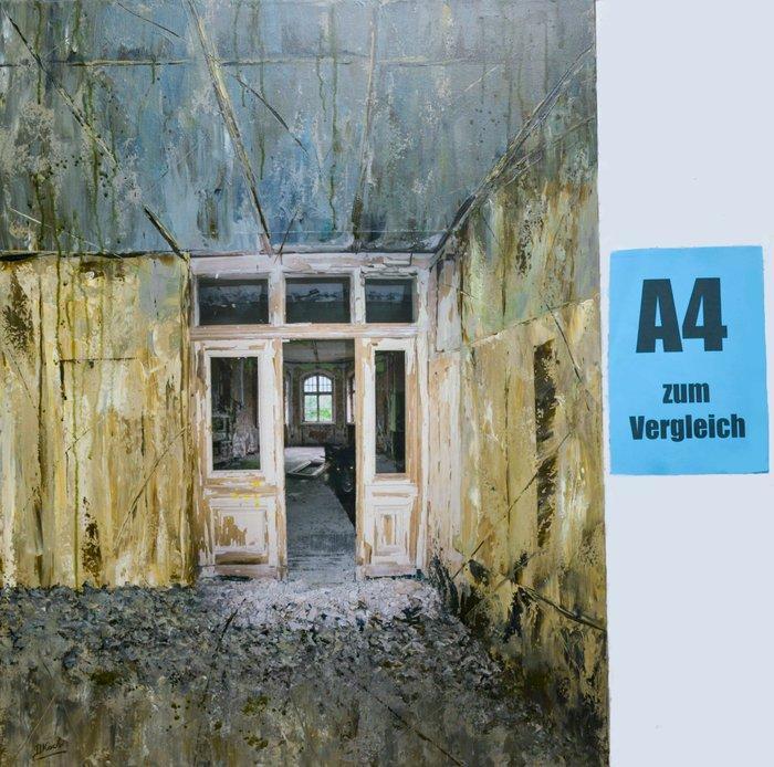 Isak W. Koch - The New Resident - Der neue Bewohner I, Antiek en Kunst, Kunst | Schilderijen | Modern