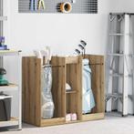 vidaXL Golfkast Effen Artisan Eiken 102 x 45 x 85,5 cm, Verzenden, Nieuw