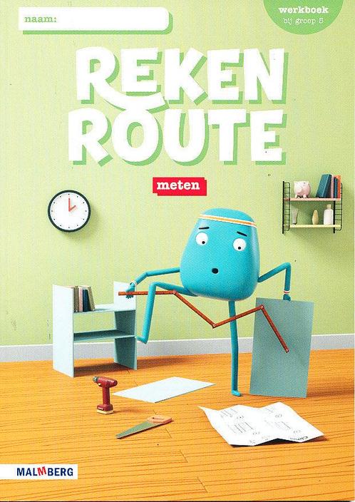 Reken Route Werkboek groep 5 meten (per stuk), Livres, Livres scolaires, Envoi