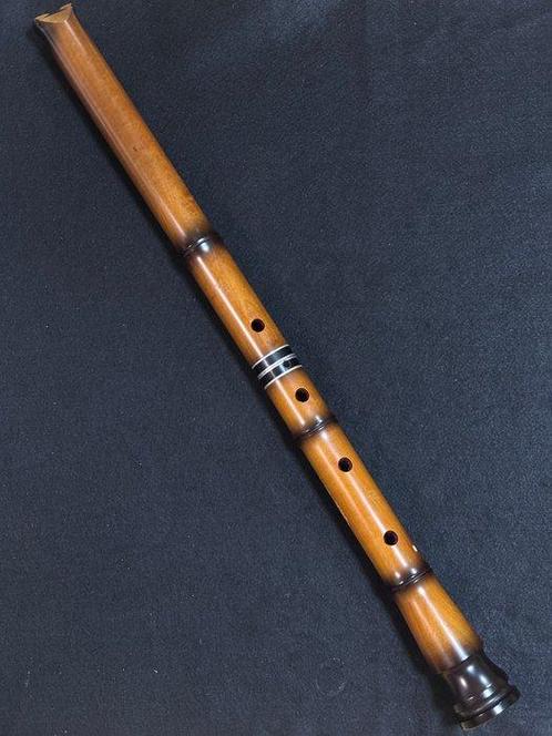 Vintage - Wooden Shakuhachi, Kinko Style (), Vermilion, Muziek en Instrumenten, Blaasinstrumenten | Blokfluiten