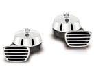 Chrome snailhorn toeter set, Auto-onderdelen, Overige Auto-onderdelen, Nieuw, Ophalen of Verzenden