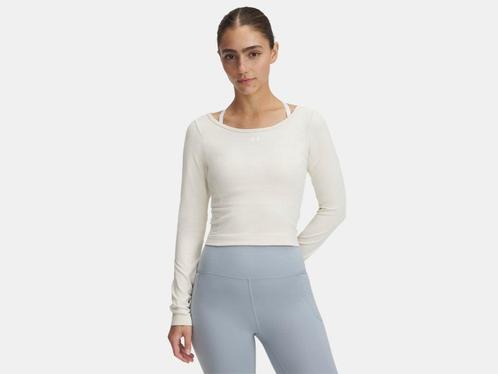 Under Armour Vanish Seamless LS-Stone White 279 - Maat MD, Kleding | Dames, Topjes, Wit, Maat 38/40 (M), Nieuw, Lange mouw, Ophalen of Verzenden