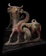 Luristan Rigid shaft Mors - Winged bulls - 1200/800 v.Chr.