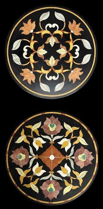 Tafel (2) - Piano voor tafel - pietra dura, Antiek en Kunst, Antiek | Meubels | Stoelen en Sofa's