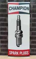 Champion spark plugs emaille bord, Collections, Verzenden