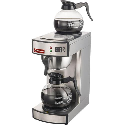 Koffiepercolator | 1 Groep + 2 Platen | 2.23kW |Diamond, Articles professionnels, Horeca | Équipement de cuisine, Envoi