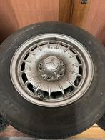 velgen + banden Mercedes SL W107 chroom, Auto-onderdelen, Banden en Velgen, Ophalen, 14 inch, Gebruikt, Banden en Velgen