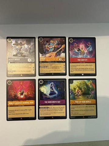 Disney - 6 Card - Lorcana