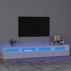 vidaXL Tv-meubel met LED-verlichting 240x35x40 cm hoogglans, Huis en Inrichting, Kasten |Televisiemeubels, Verzenden, Nieuw