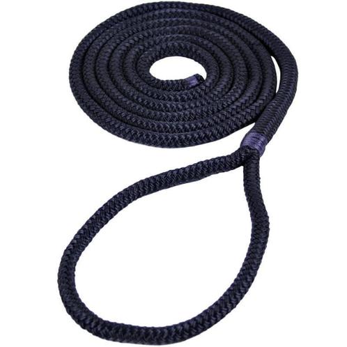 8mm x 2m Fenderlijn met Lus Deluxe Polyester Blauw, Watersport en Boten, Accessoires en Onderhoud, Nieuw, Ophalen of Verzenden