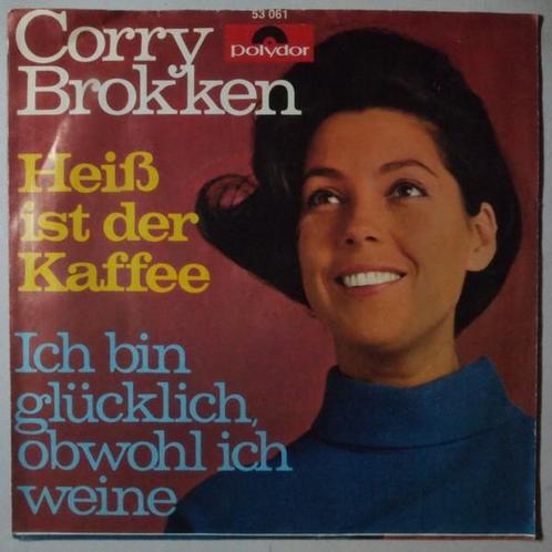 Corry Brokken - Heiss ist der Kaffee in San Jose - Single, Cd's en Dvd's, Vinyl Singles, Single, Gebruikt, 7 inch, Pop