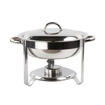 Alora Chafing Dish Rond 4.5 Liter - Geschikt Voor Soep -