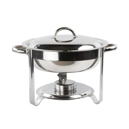 Alora Chafing Dish Rond 4.5 Liter - Geschikt Voor Soep -, Huis en Inrichting, Kasten | Buffetkasten, Nieuw