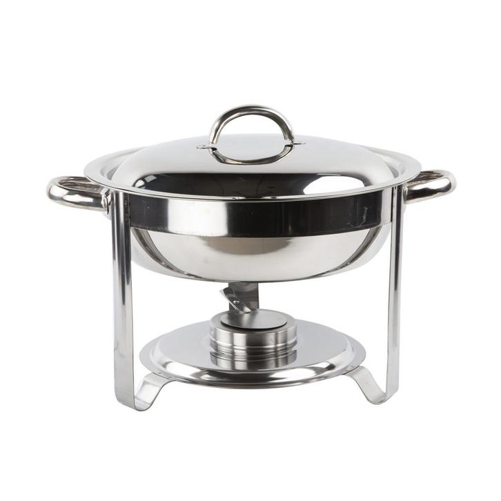 Alora Chafing Dish Rond 4.5 Liter - Geschikt Voor Soep -, Huis en Inrichting, Kasten | Buffetkasten, Nieuw