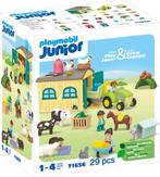 PLAYMOBIL Junior PROMO: Boerderijavontuur met tractor, aa..., Kinderen en Baby's, Speelgoed | Duplo en Lego, Verzenden, Nieuw