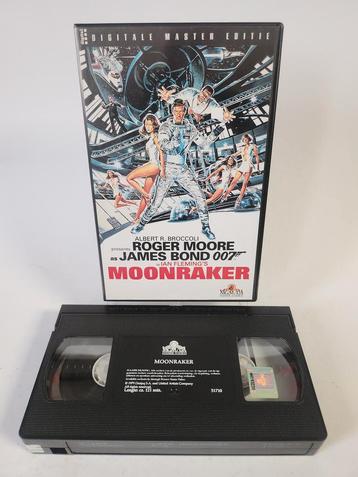 007 James Bond: Moonraker VHS, Ophalen of Verzenden