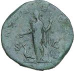 Empire romain. Manlia Scantilla († AD 193). Sestertius VERY, Postzegels en Munten
