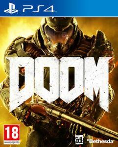 Doom (PS4) Shoot Em Up, Consoles de jeu & Jeux vidéo, Jeux | Sony PlayStation 4, Envoi
