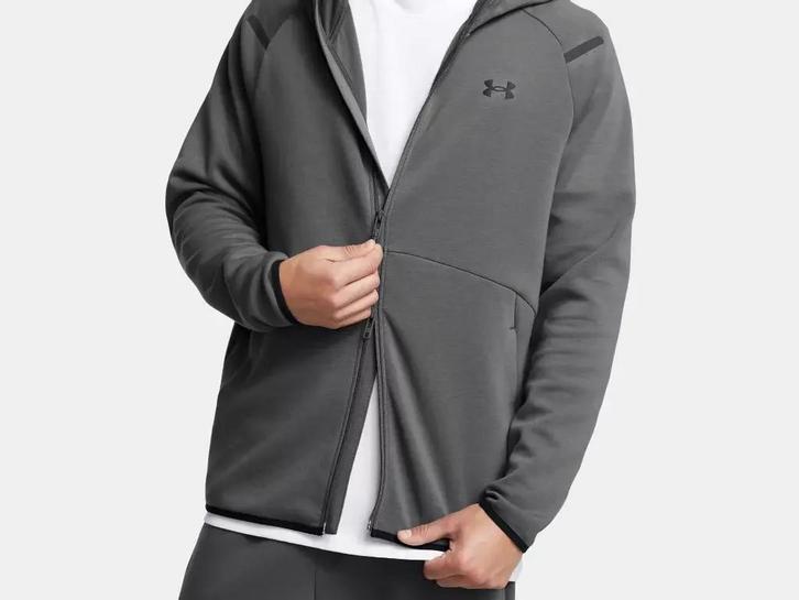 Under Armour Unstoppable Fleece Fz Hd Eu-Gry - Maat LG, Vêtements | Hommes, Pulls & Vestes, Enlèvement ou Envoi