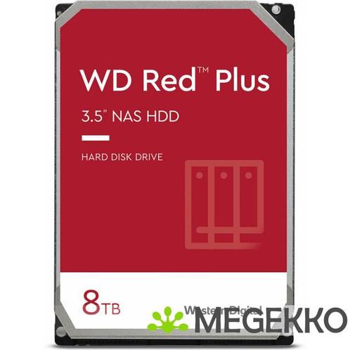 Western Digital Red Plus WD80EFZZ 8TB, Computers en Software, Harde schijven, Nieuw, Verzenden