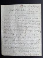 België 1874/1882 - 75 oude brieven 1874 - 1882 allen met, Postzegels en Munten, Gestempeld