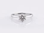 Zonder Minimumprijs - Ring Platina - 1.12ct. tw. Diamant, Handtassen en Accessoires, Ringen, Nieuw