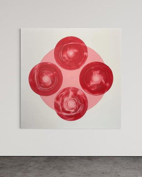 Eren - Symphony of Red - XXL, Antiek en Kunst, Kunst | Schilderijen | Modern