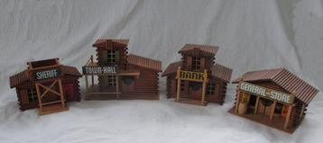 SHG (Oehme & Söhne) - Jouet Western Town - 1960-1970 -