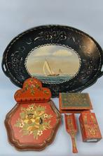 Decoratief dienblad (6) - Hindelooper Volkskunst - Nederland