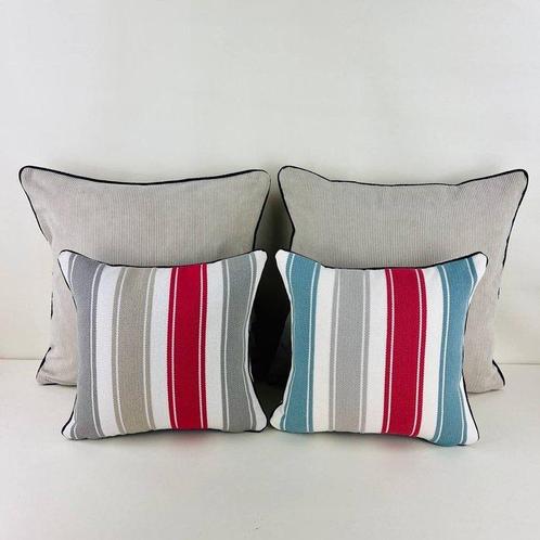 Jane Churchill - FREE SHIPPING -Nieuwe set van vier - Kussen, Antiek en Kunst, Antiek | Tapijten, Tafelkleden en Textiel