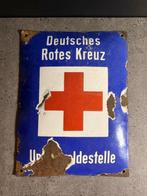 Duitse Rode Kruis - Emaille plaat - Emaille, Legering