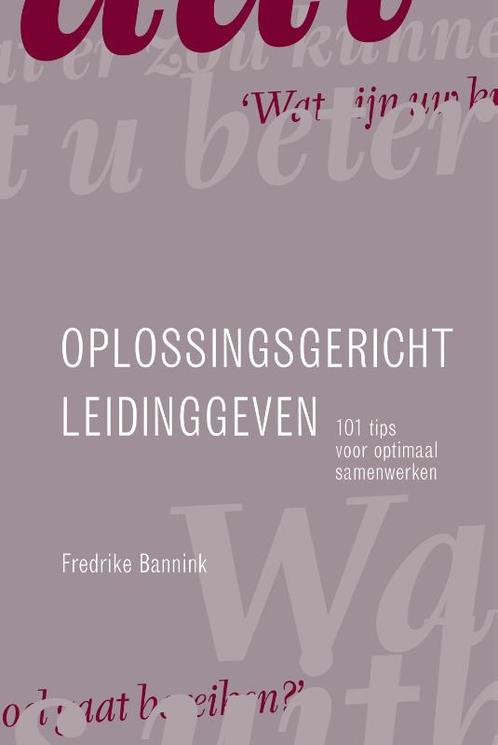 Oplossingsgericht leidinggeven 9789026522321, Boeken, Psychologie, Gelezen, Verzenden