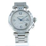 Cartier - Pasha C GMT Date - 2377/W31029M7 - Unisex -, Nieuw