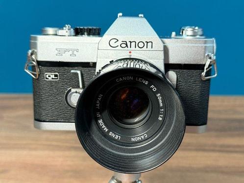 Canon FT QL + FD 1.8/50mm | Single lens reflex camera (SLR), Audio, Tv en Foto, Fotocamera's Analoog