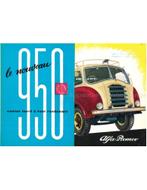 1956 ALFA ROMEO 950 VRACHTWAGEN BROCHURE FRANS, Boeken, Nieuw