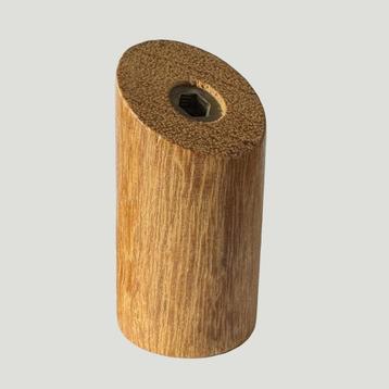 Set van 6 houten kledinghaken (kapstok), teak beschikbaar voor biedingen