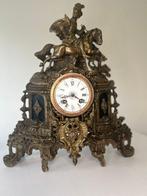 Figurale pendule - Messing, Metaal - 1850-1900, Antiek en Kunst